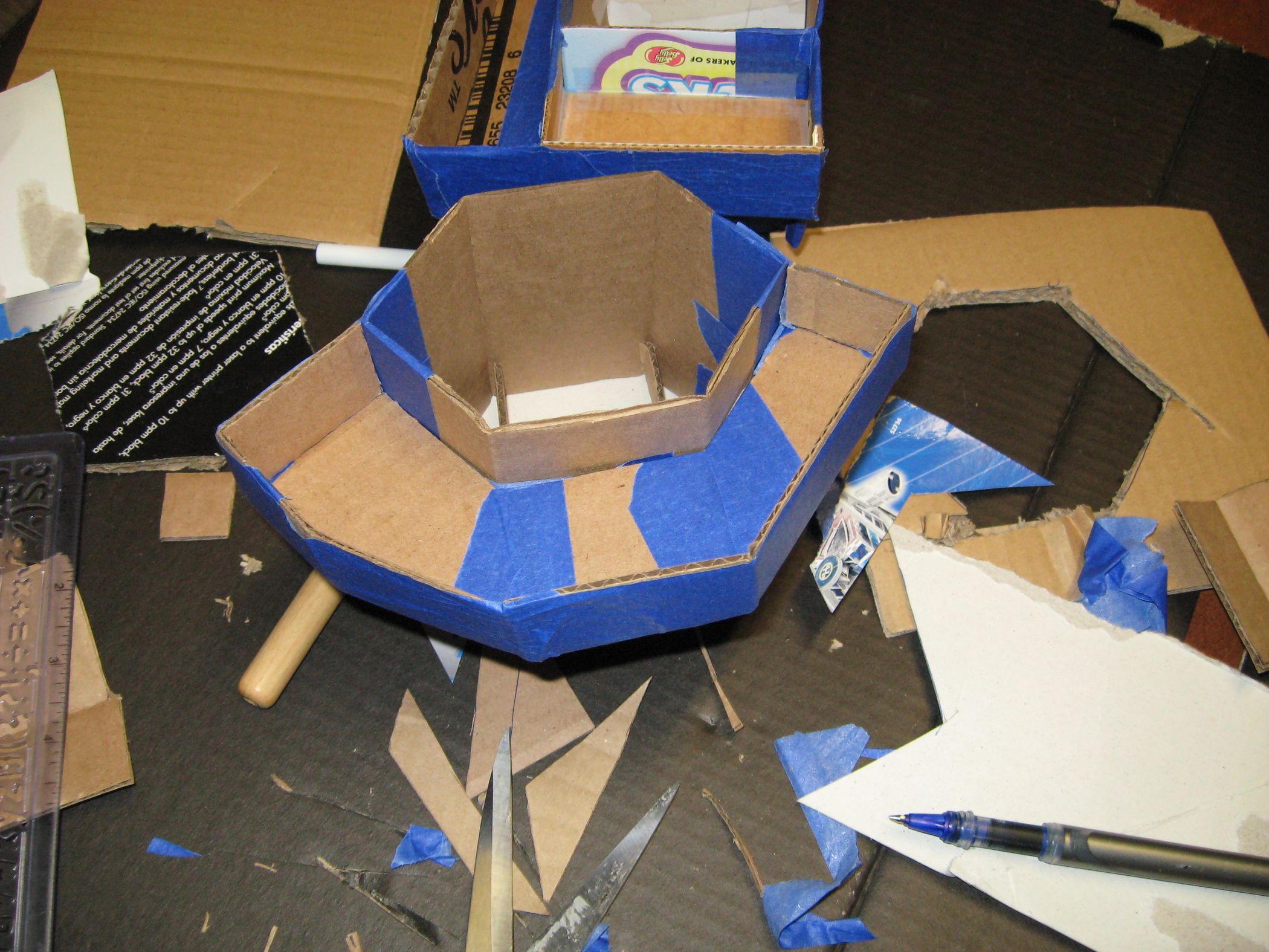 Simple Cardboard Pencil/ Stationary Holder - Instructables