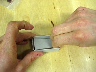 Fold the Battery Tray Into Shape