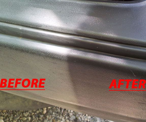 RESTORE PALE CAR BUMPER