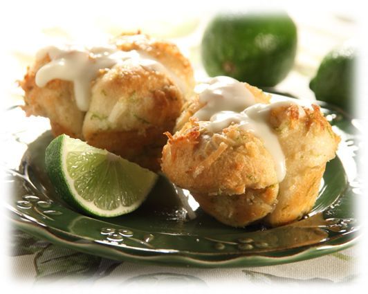 Coconut Lime Blossoms