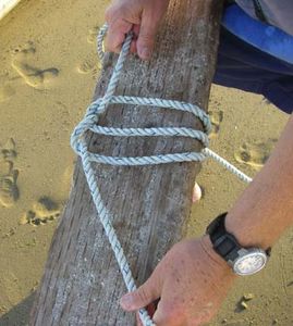 Attach the Line to the Lumber