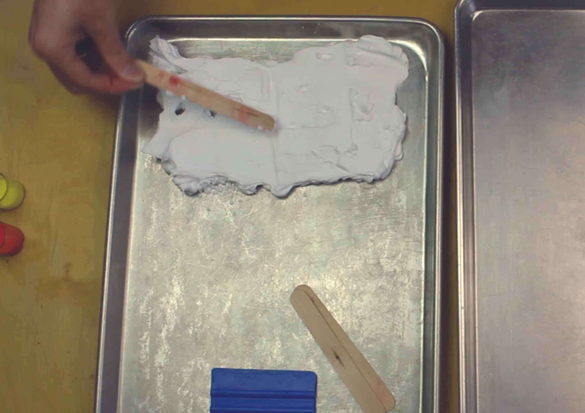 Shaving Cream Paper Marbling 3 Steps Instructables