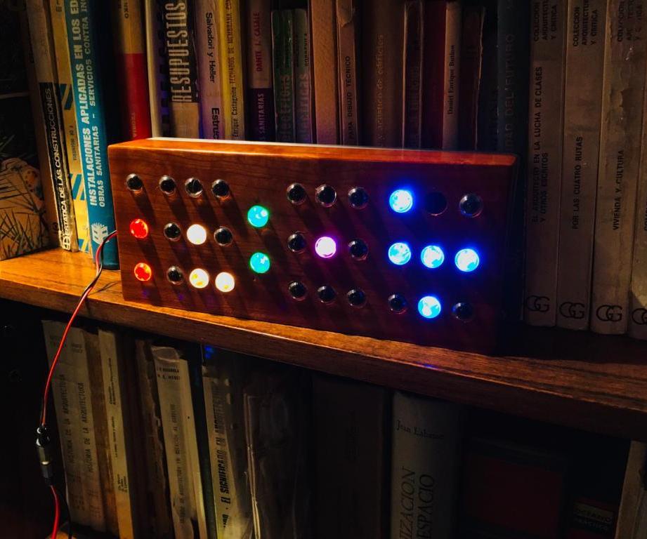 ESP 8266 Laboratory Test Tubes Tix Clock 5 Steps (with Pictures