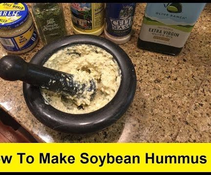 How to Make Soybean Hummus