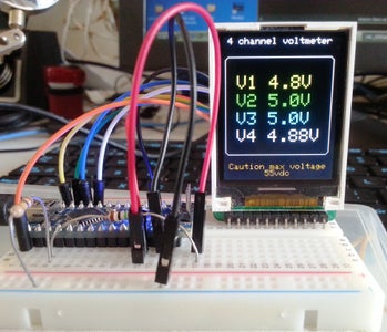 Make a Mini Arduino Programmable 4 Channel DC-DVM : 8 Steps - Instructables