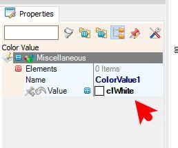 In Visuino Set Components