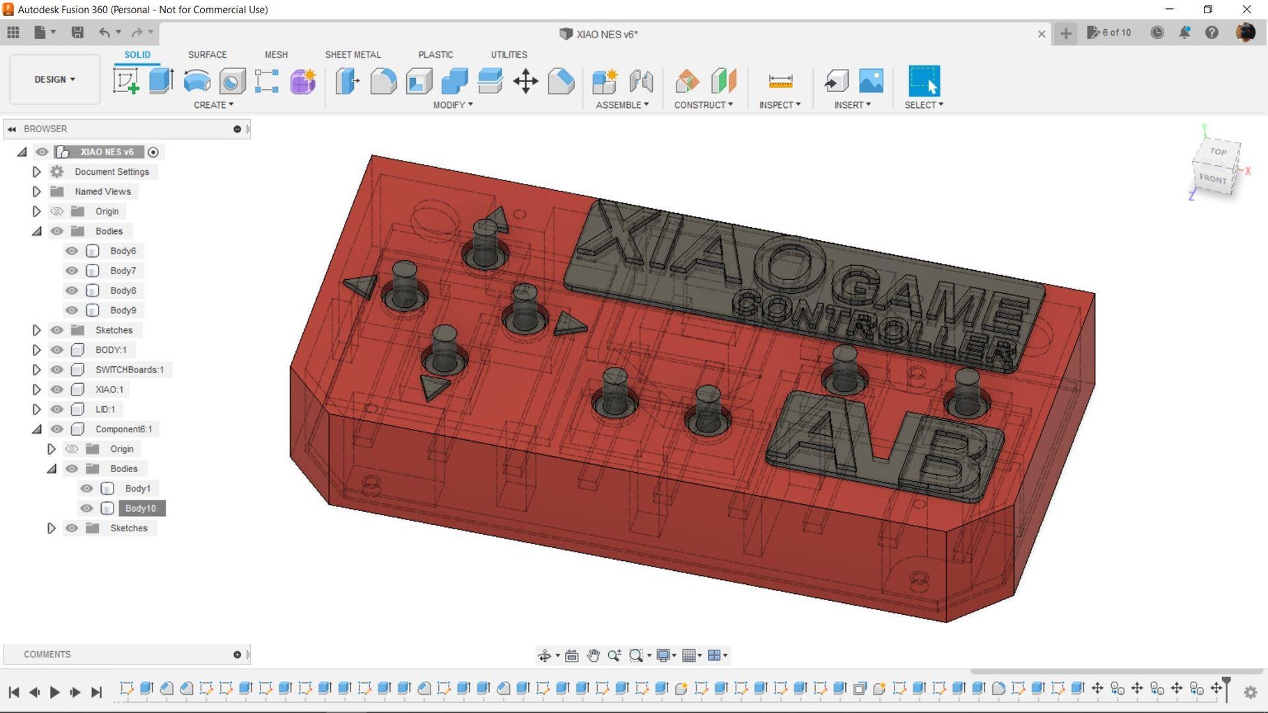 Custom Controller Design and 3D Parts