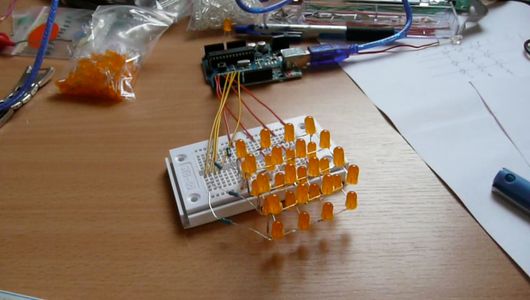 4 X 4 X 4 Interactive Led-cube - Instructables