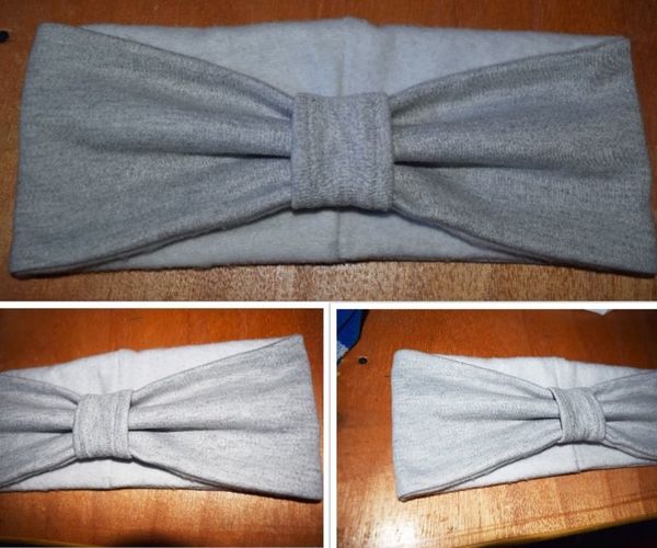 Bow Infinity Scarf/Head Warmer
