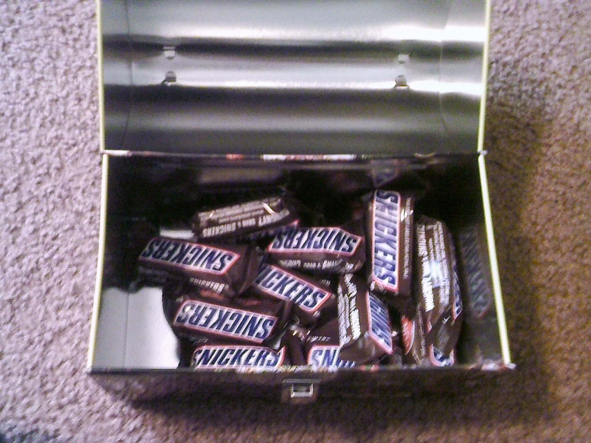Snickers Hiding Places