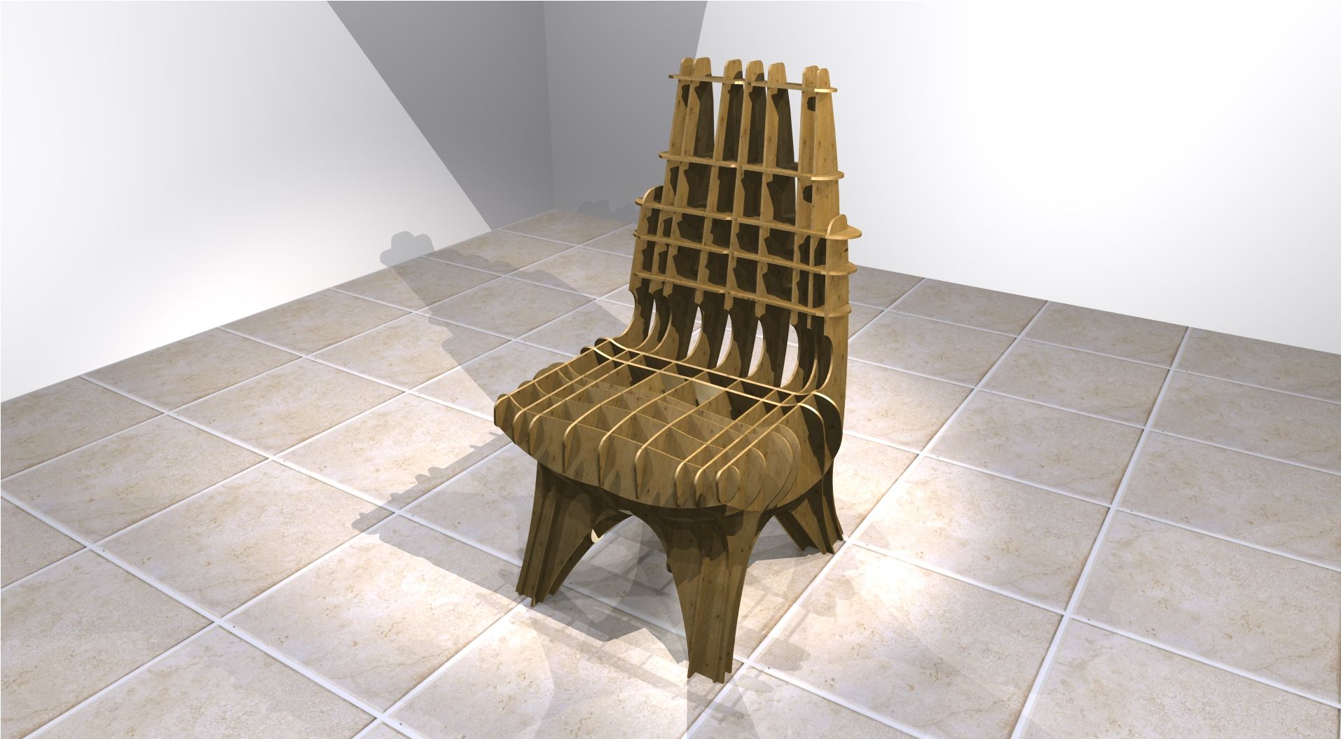 Charley Chair How to Design a Laser Cut Chair 10 Steps (with