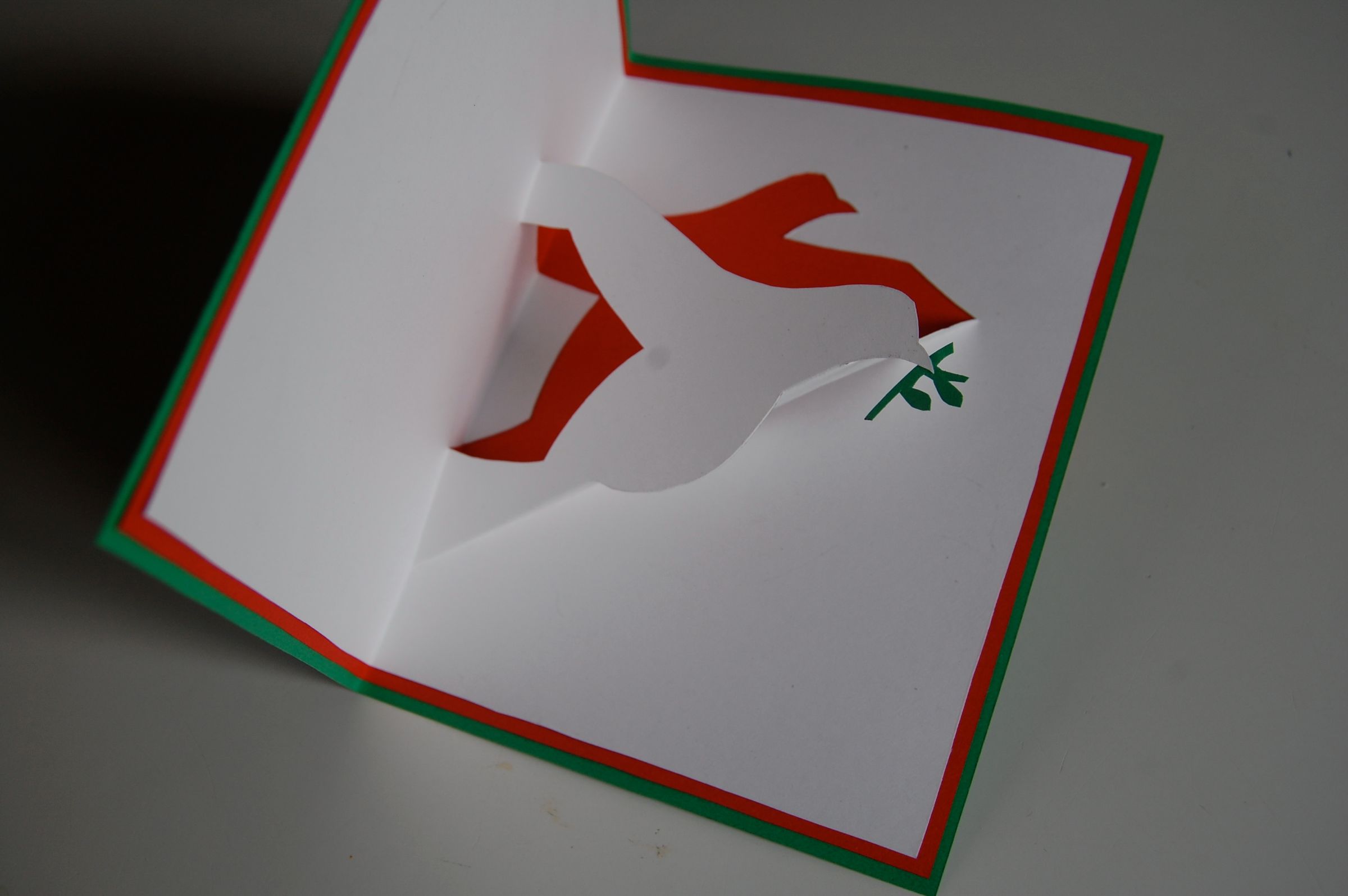 Teacher's Popup Christmas Card With Money Pocket