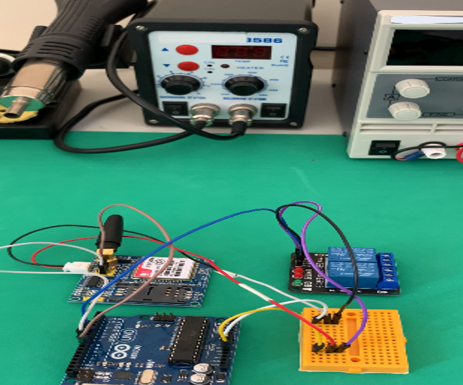 GSM Module Sim900A and Arduino to Control Relay Module Through SMS