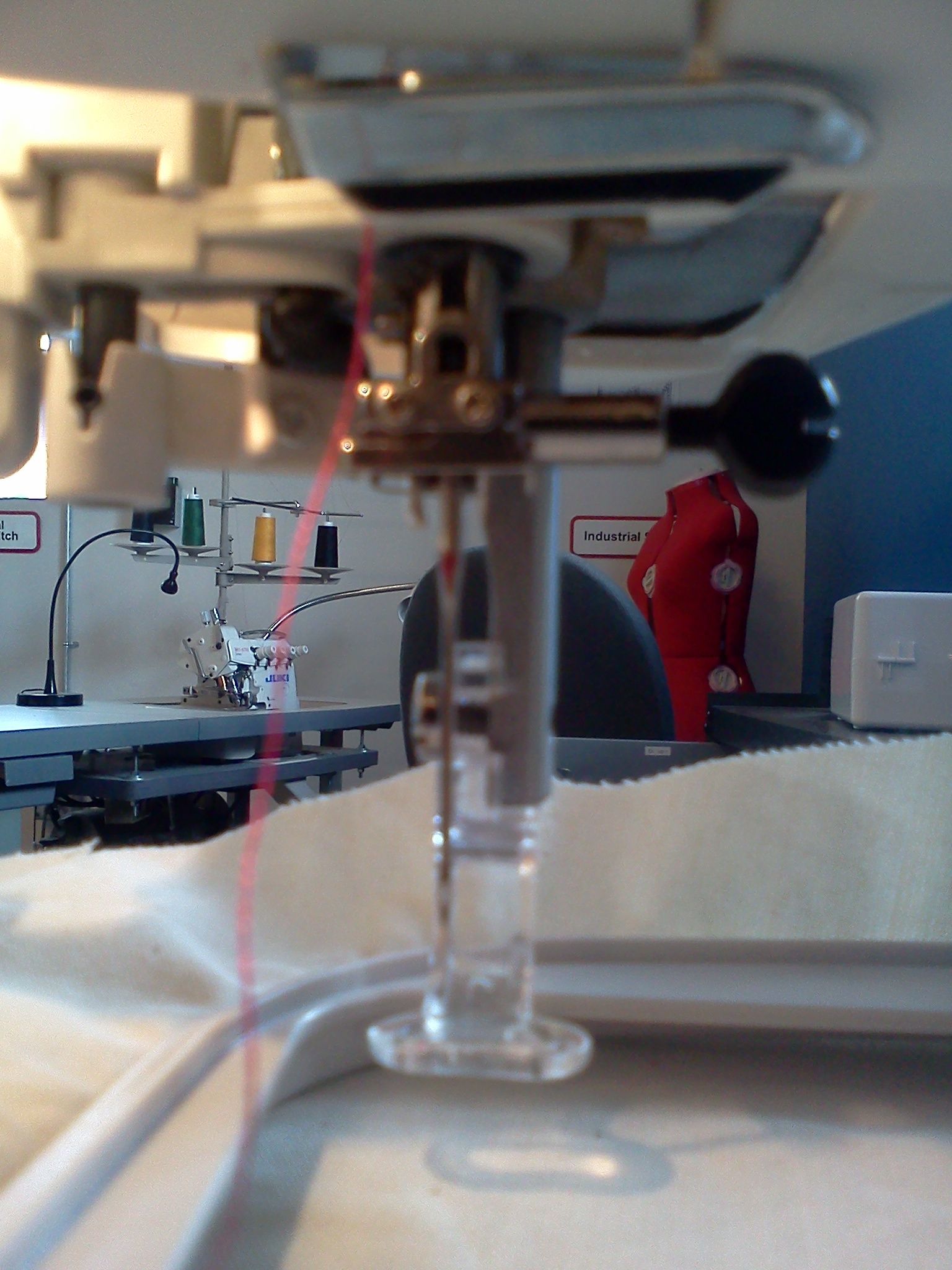 Understanding a Janome Embroidery Machine Threading the Machine and