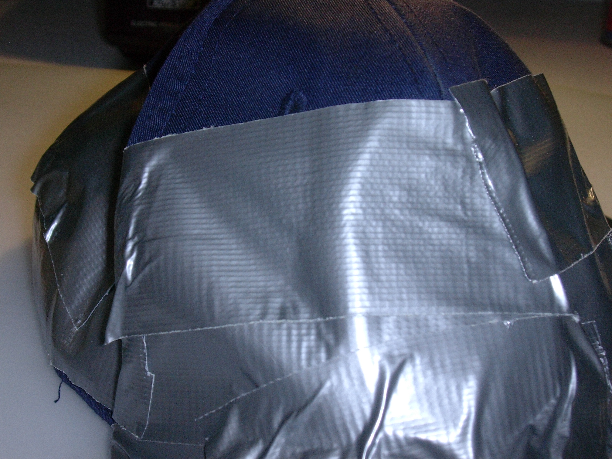 Duct Tape Hat 6 Steps Instructables