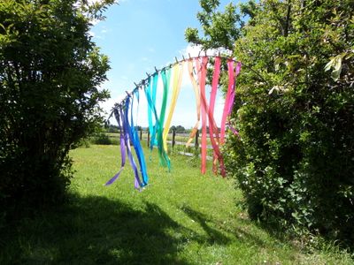 Hang Up Your Dancing Rainbow Ribbons!