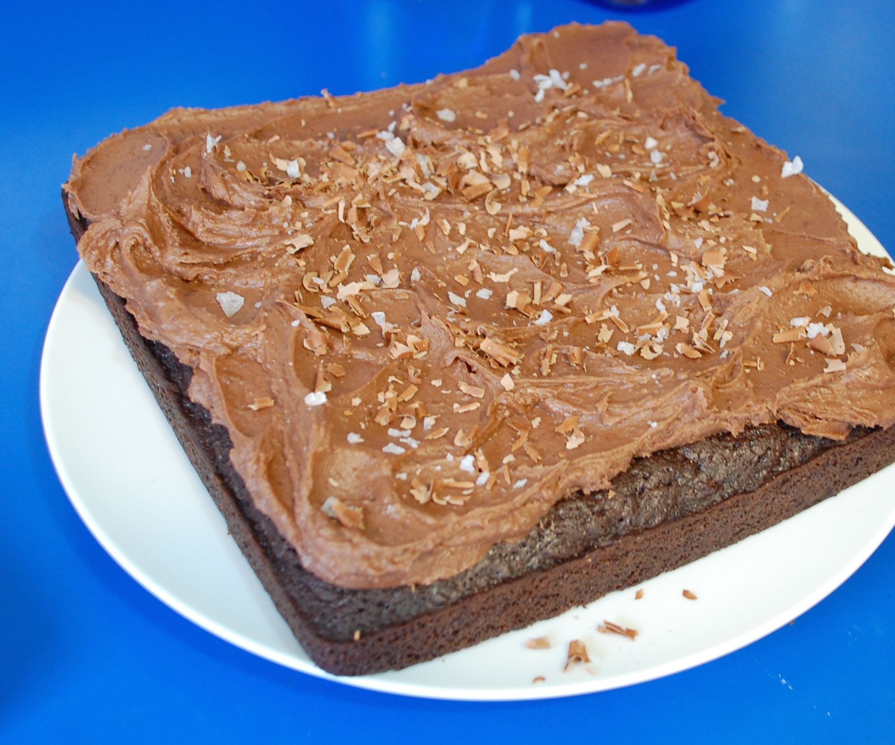 Chocolate Cake With Chocolate Brown Butter Frosting 3 Steps (with