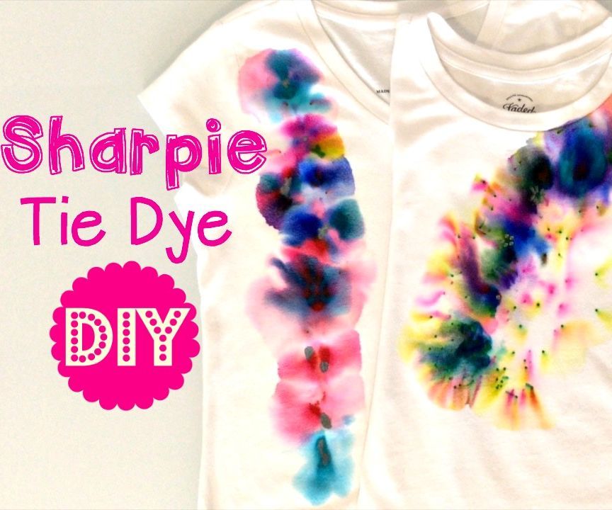 Sharpie Tie Dye DIY
