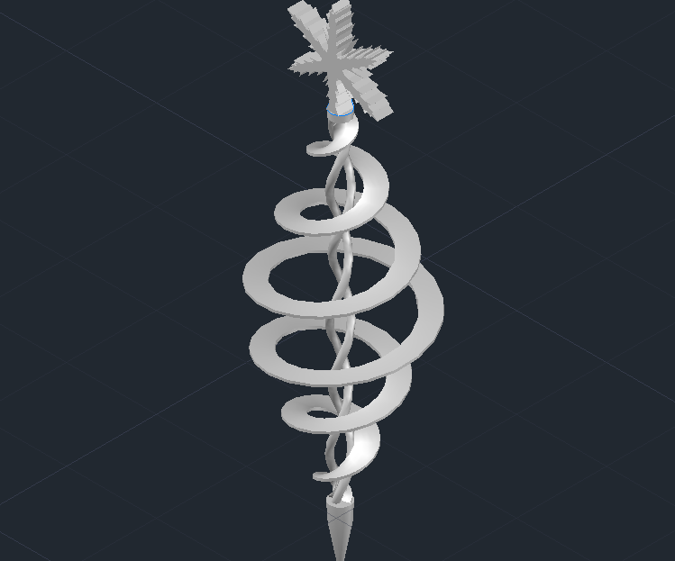 Spiral Into Chritmas