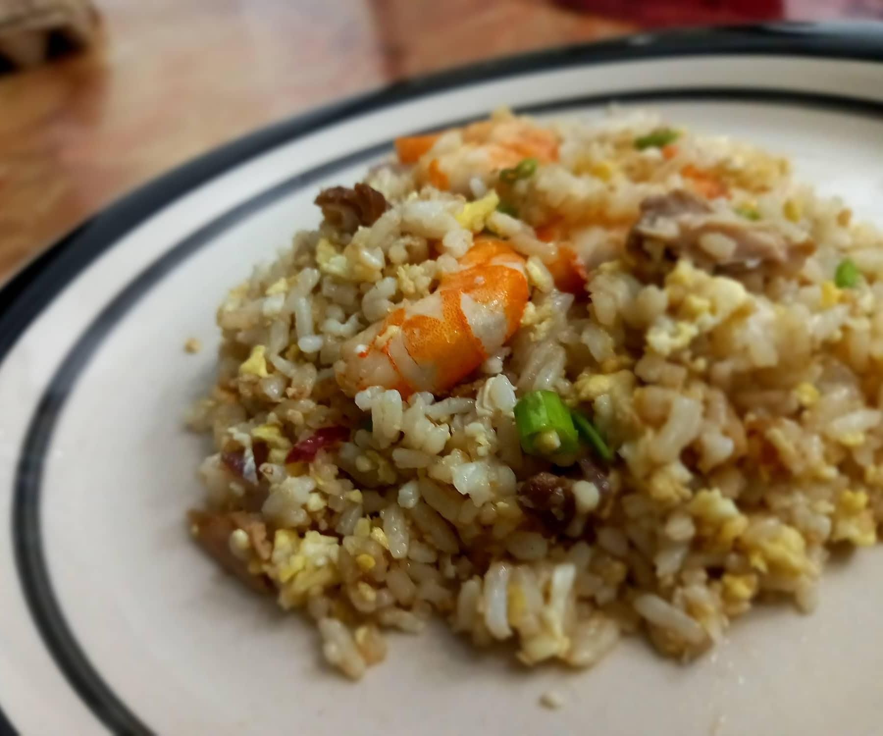 LEFTOVER FRIED RICE
