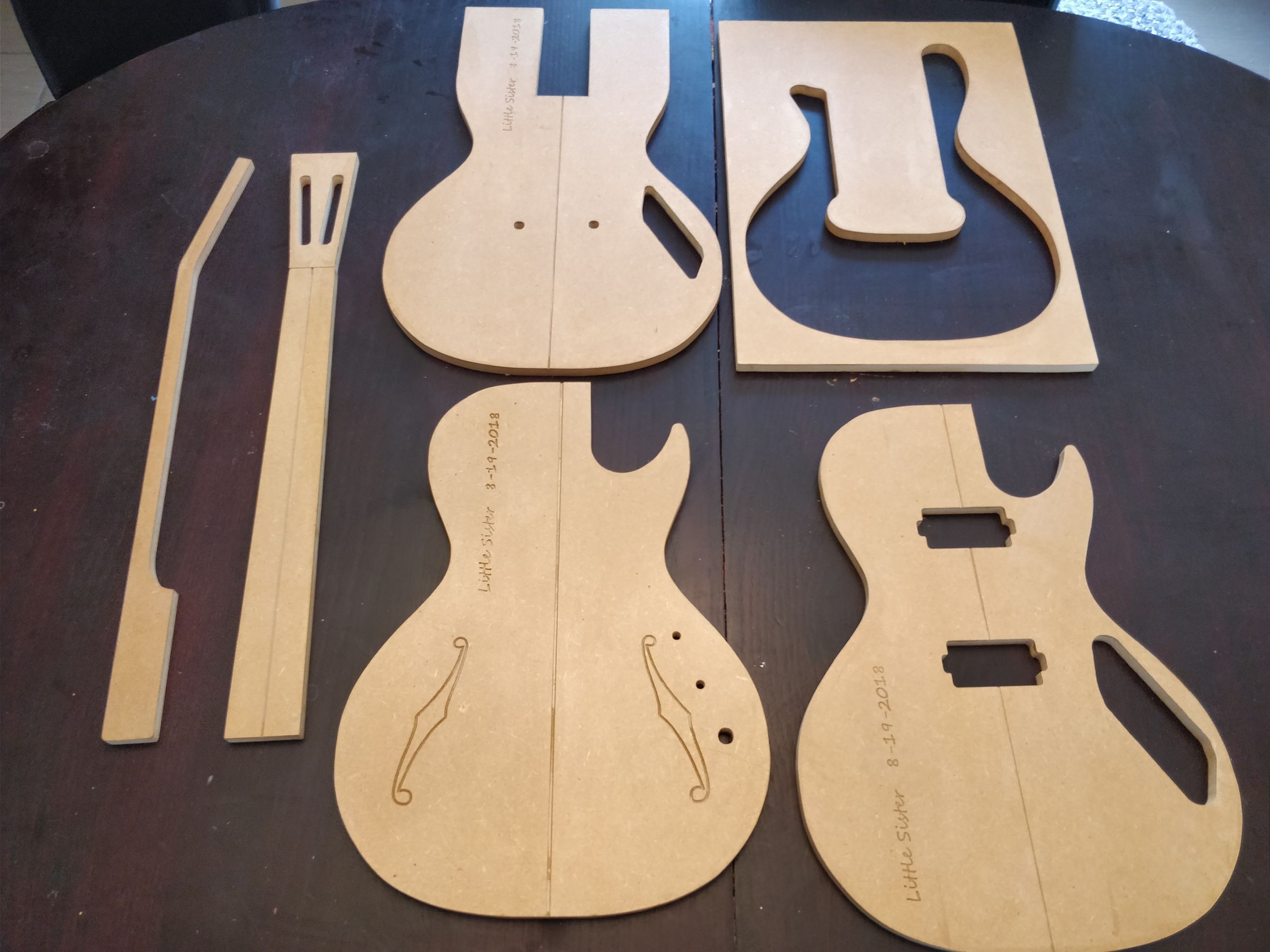 Custom Made Guitar Router Templates - Instructables