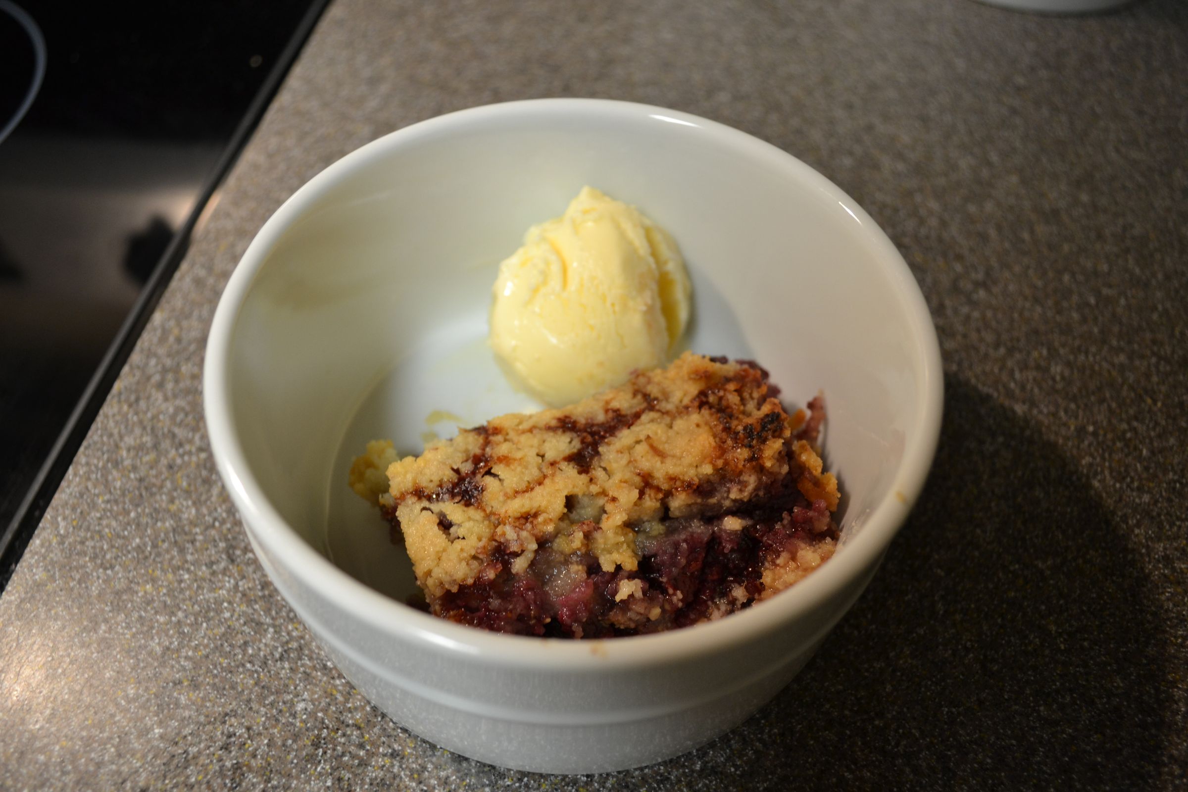 Vegan Blackberry Almond Flour Cobbler