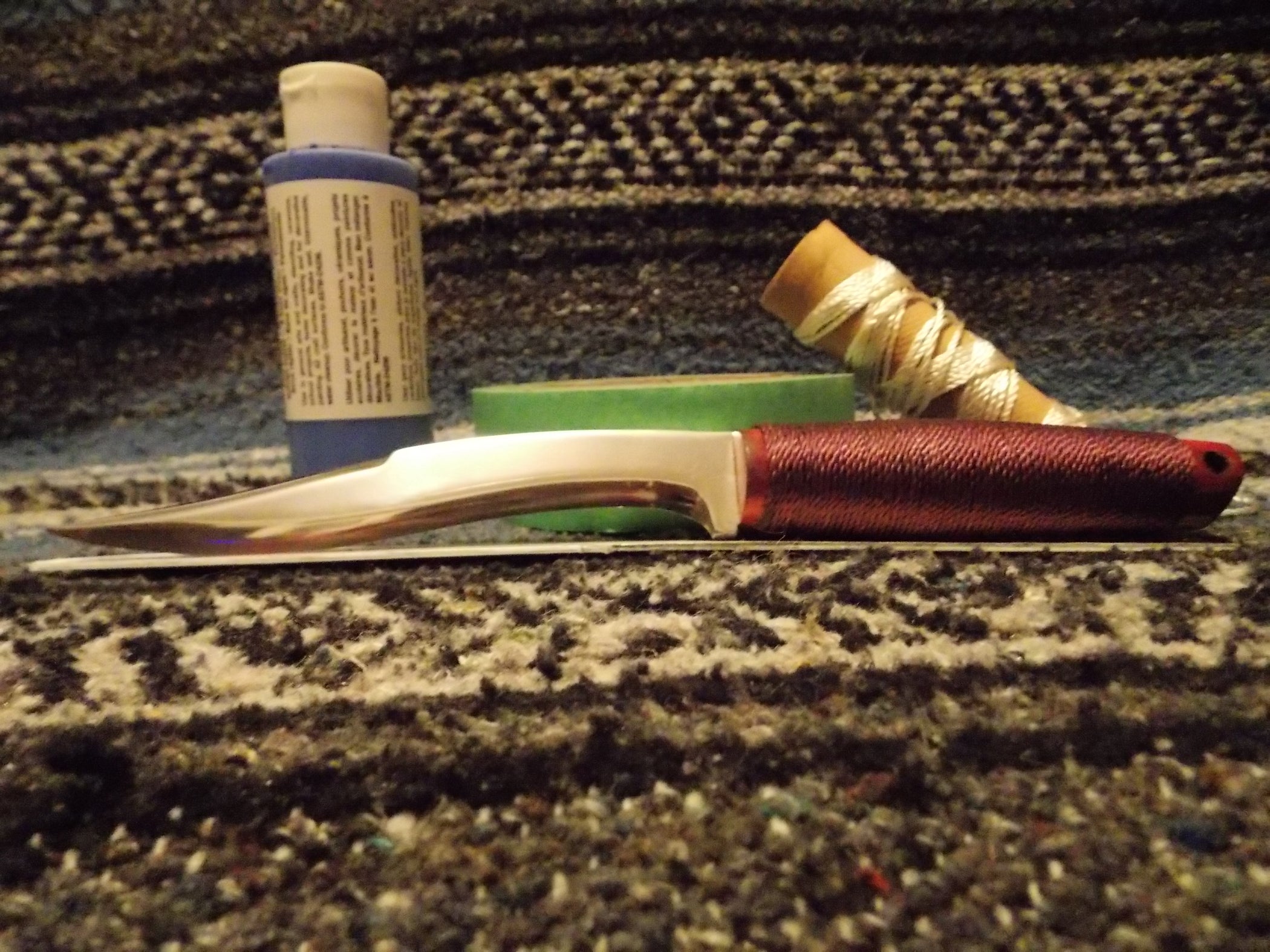 How I Wrapped My Knife Handle With Twine Instructables