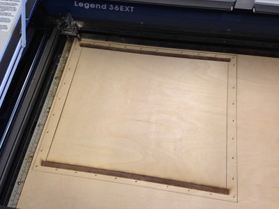 Design and Cut the Screen Plate for the Top 