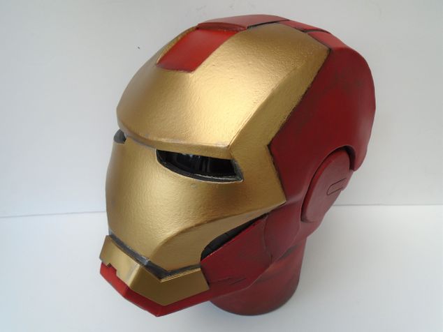 building iron man helmet XSociety Official MK5 - in Built Jarvis AI 4D Build Iron Man