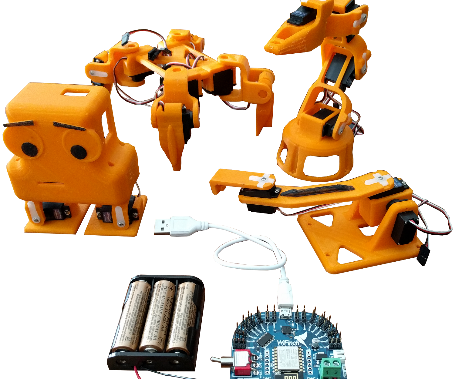 Make your own 3D Printed Robot