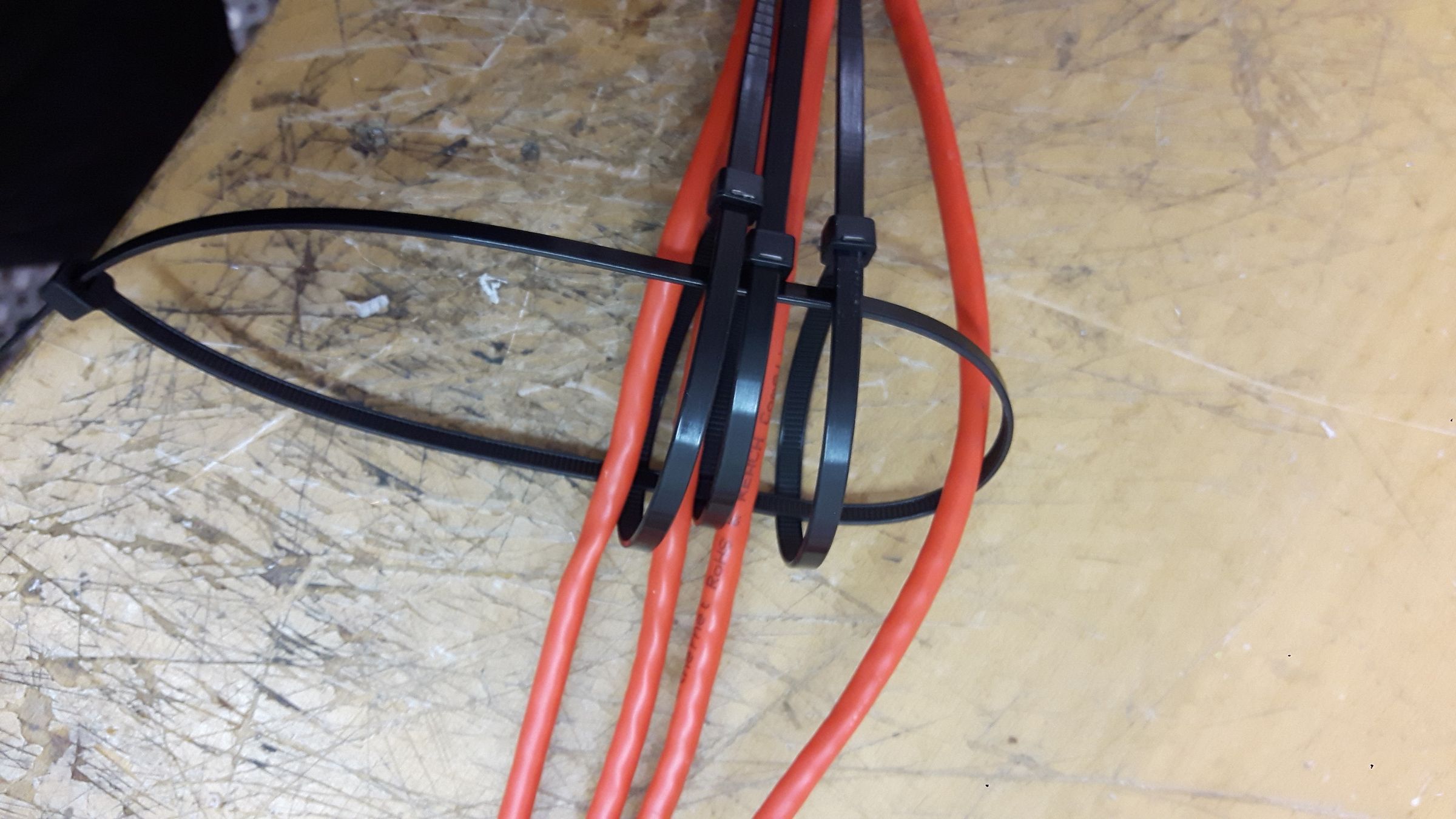 how to use zip ties for cable management