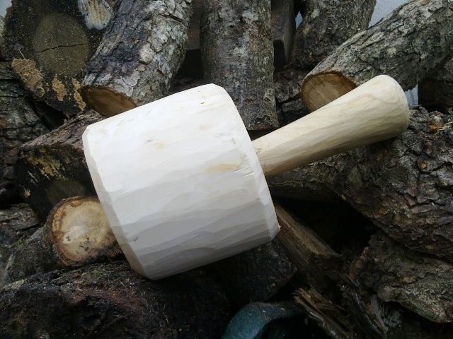 Make a one piece club mallet