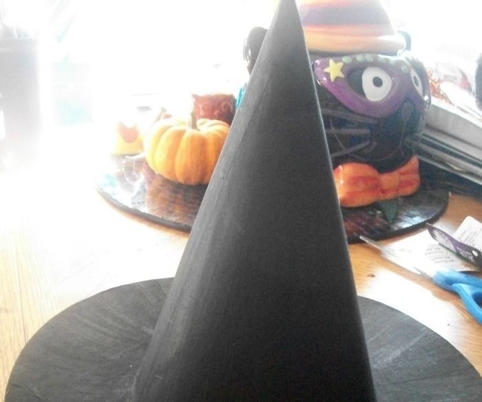 Haloween Paper Witch Hat