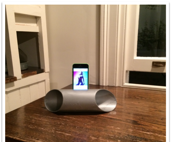 PVC Phone Speaker Amplifier