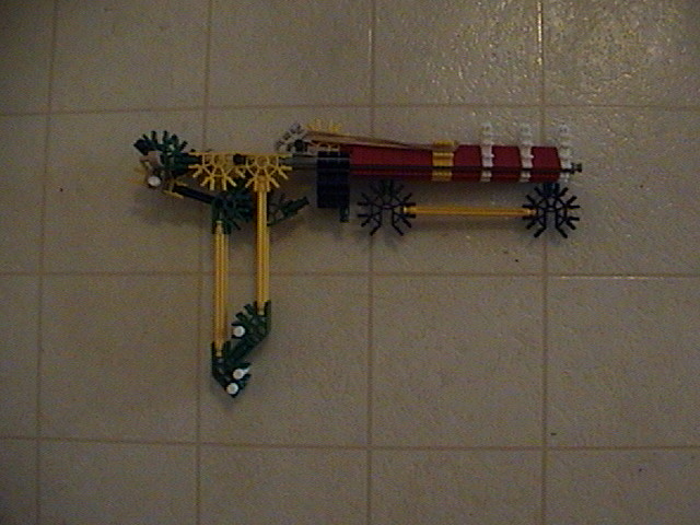 My Knex Pistol With Sear-system Trigger