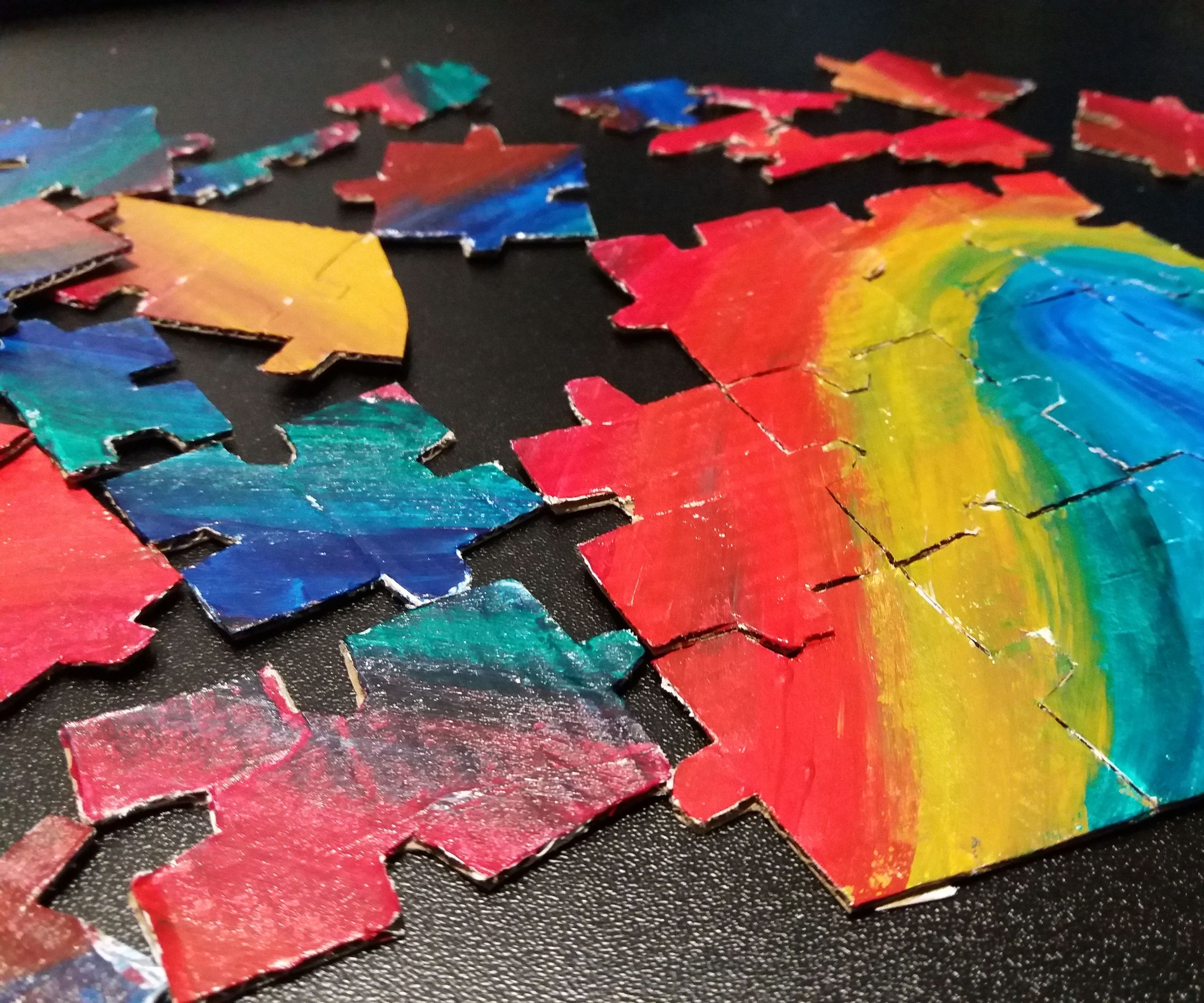 Easy Cardboard Puzzle