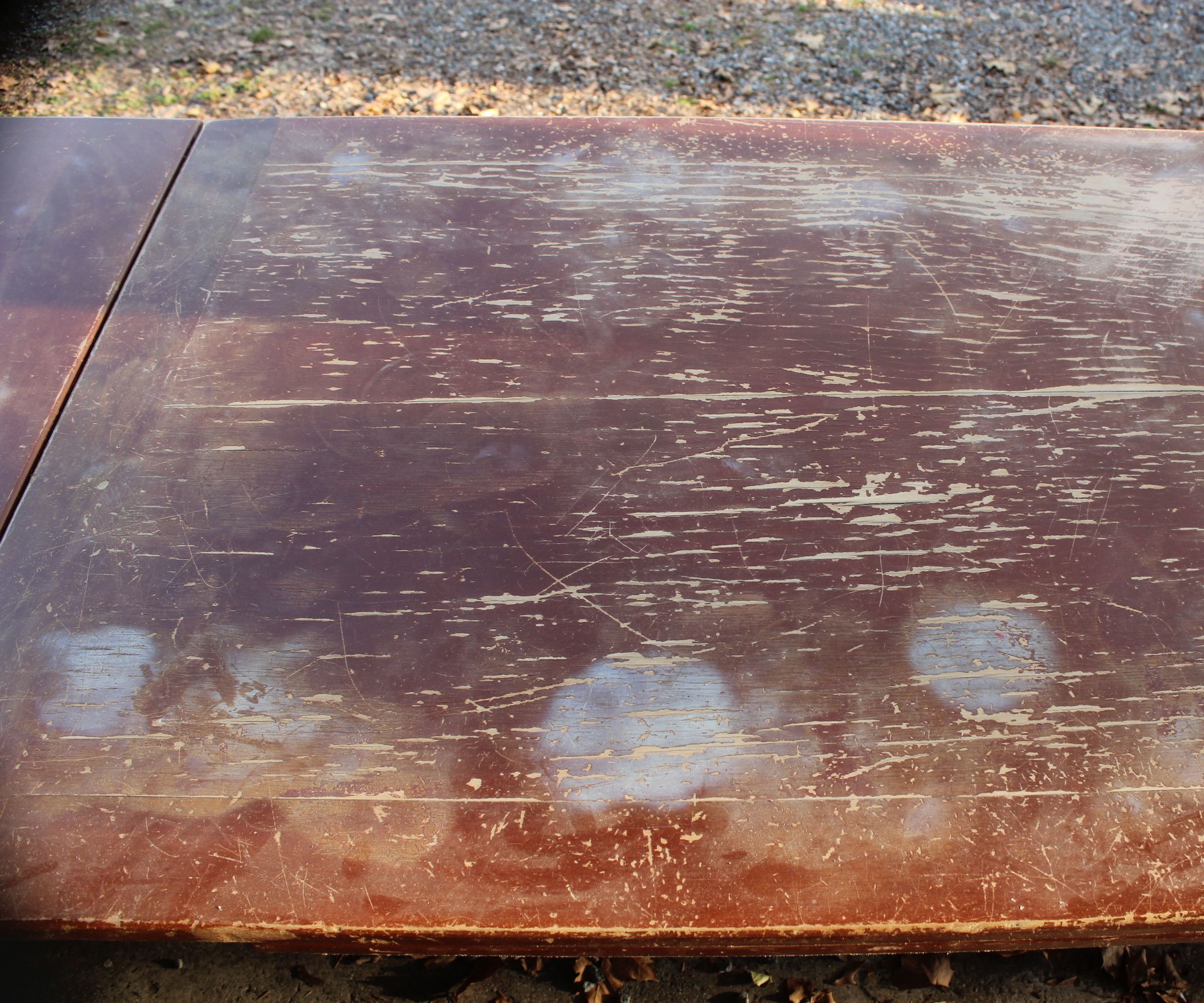 Refinishing a Tabletop