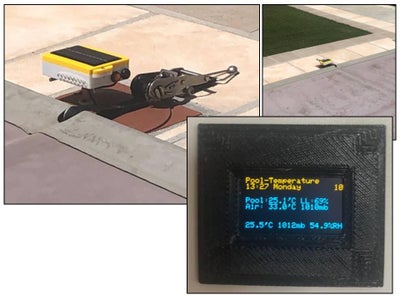 MQTT Swimming Pool Temperature Monitor