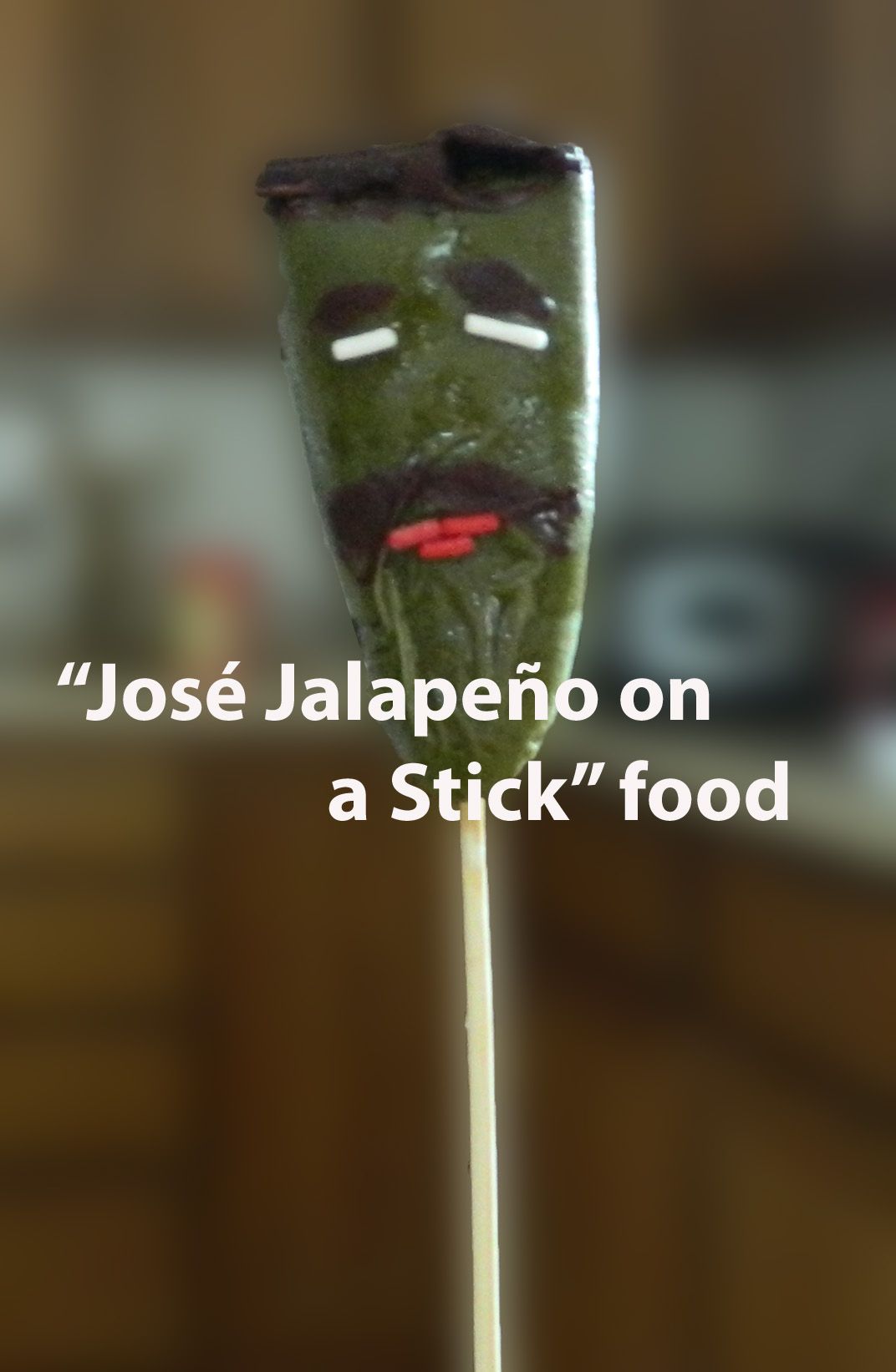 "Jose Jalapeno on a Stick" food