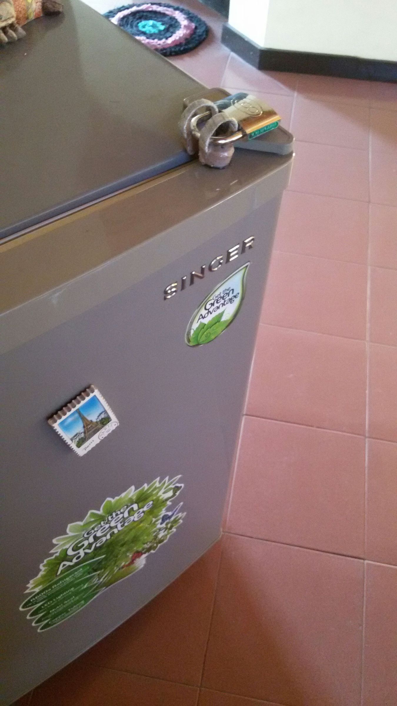 Adding a Simple Lock to a Refrigerator