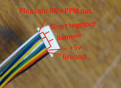 Connecting a PPM Receiver