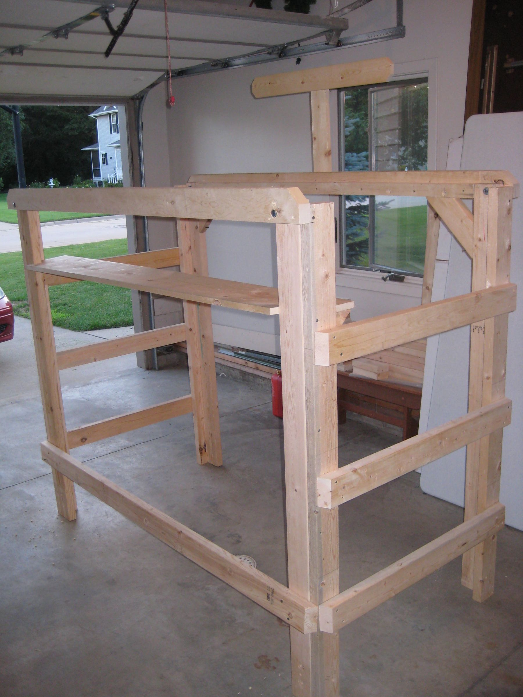 College Dorm Loft (accepts Twin XL Frame) *updated* 6 Steps