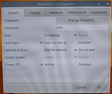 Raspberry Pi Zero2 W Configuration
