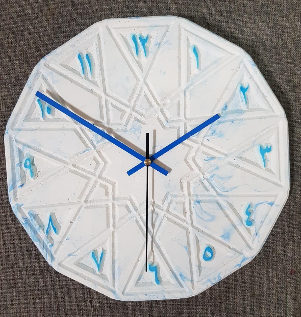 How to Make a Plaster of Paris Clock at Home With a Silicon Mold 6