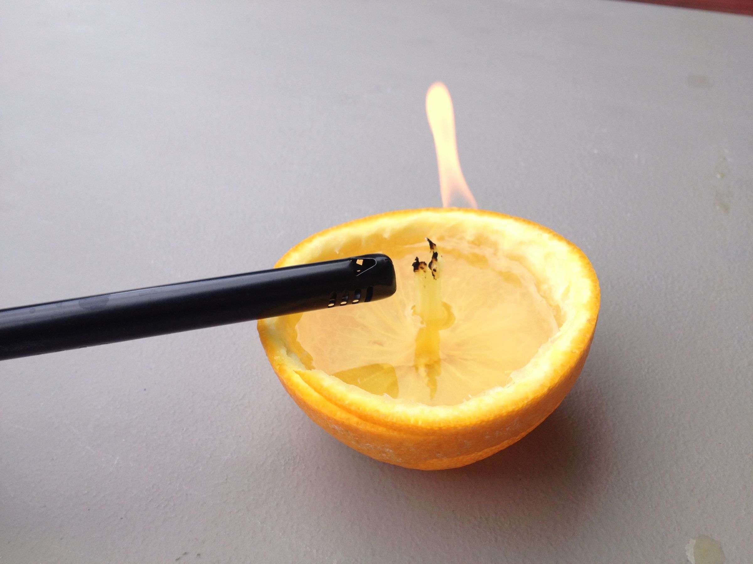 Turn an Orange Into a Candle! 8 Steps (with Pictures) Instructables