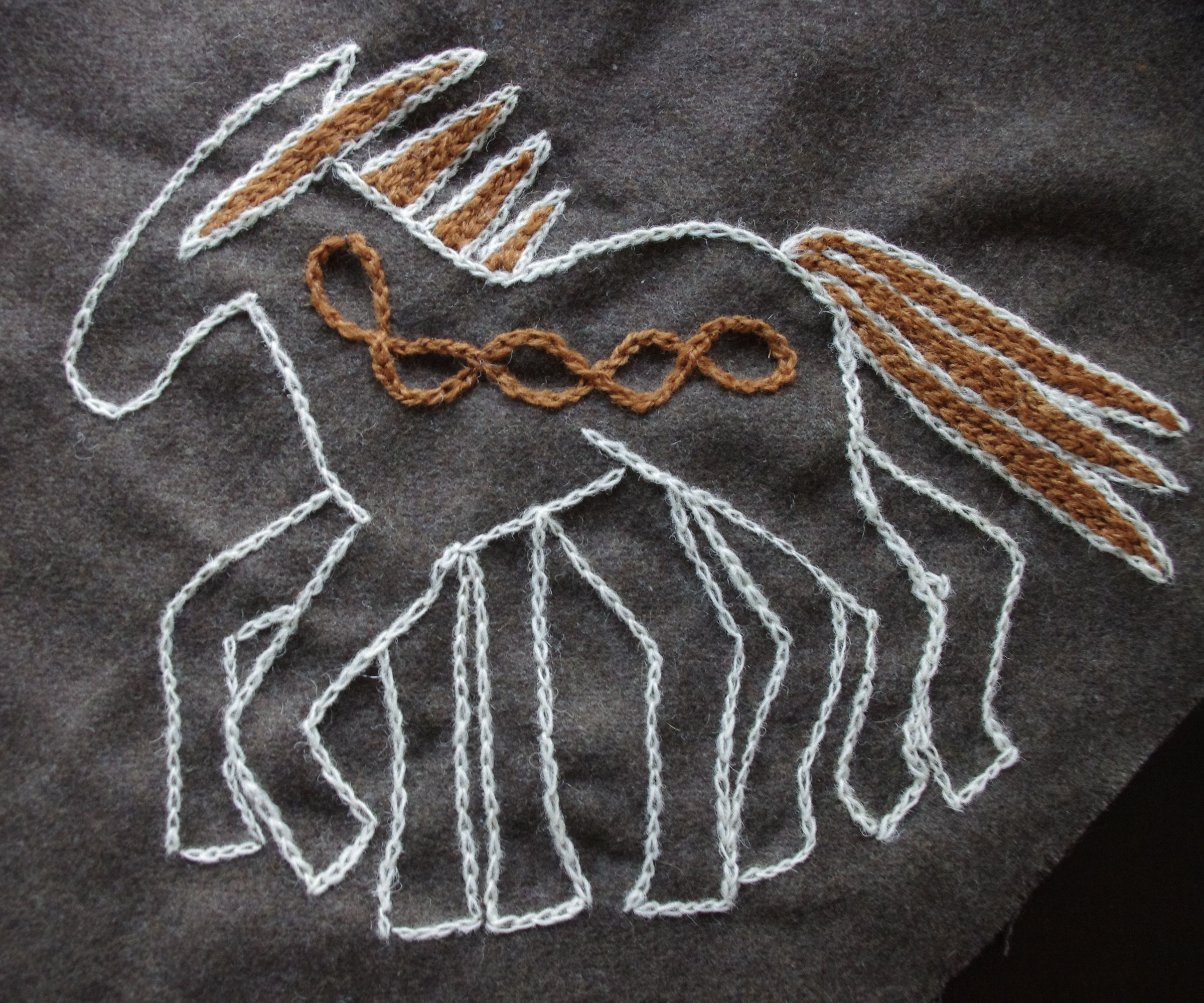 Viking Embroidery: Sleipnir 