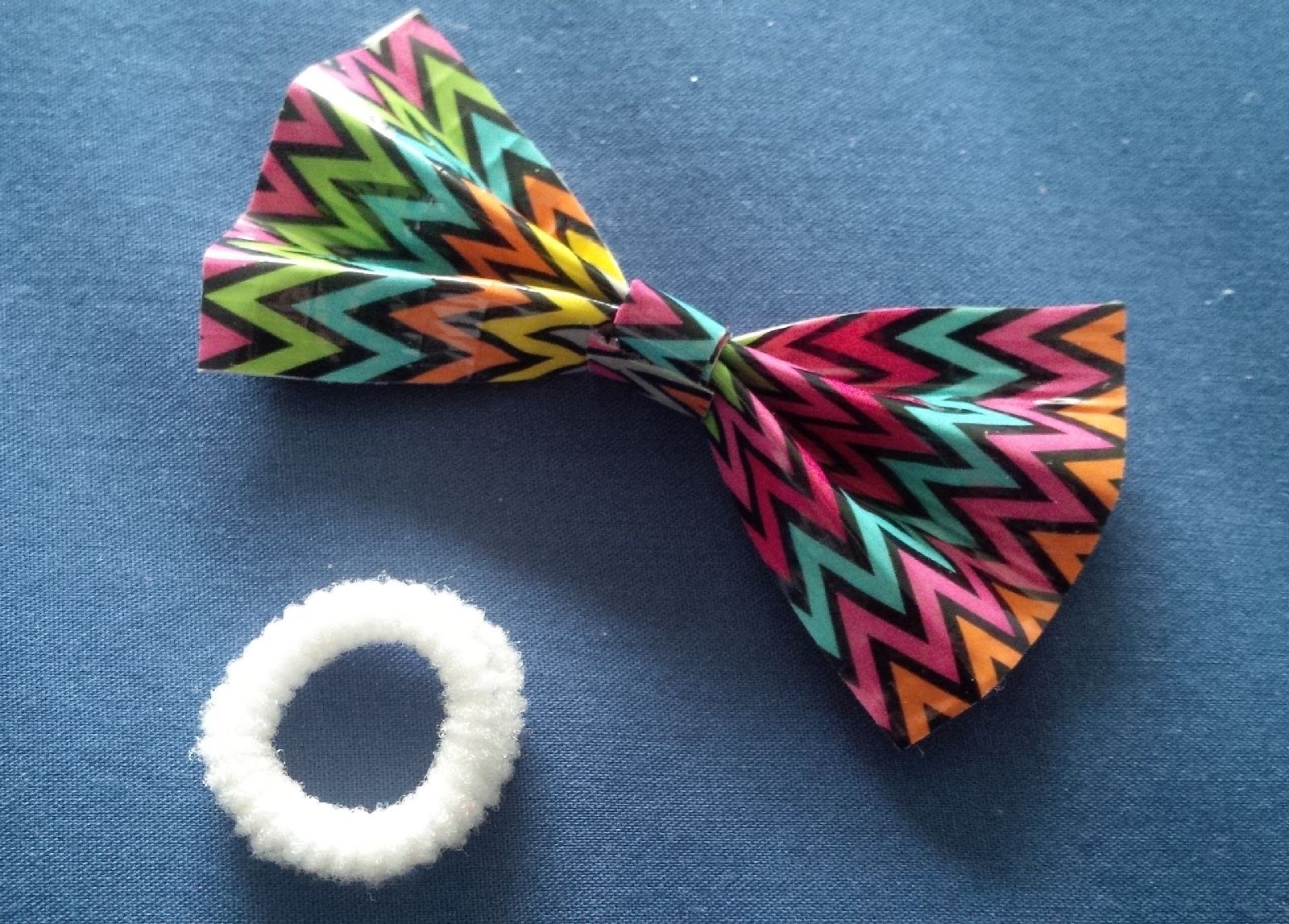 Duct Tape Hair Bow 3 Steps Instructables