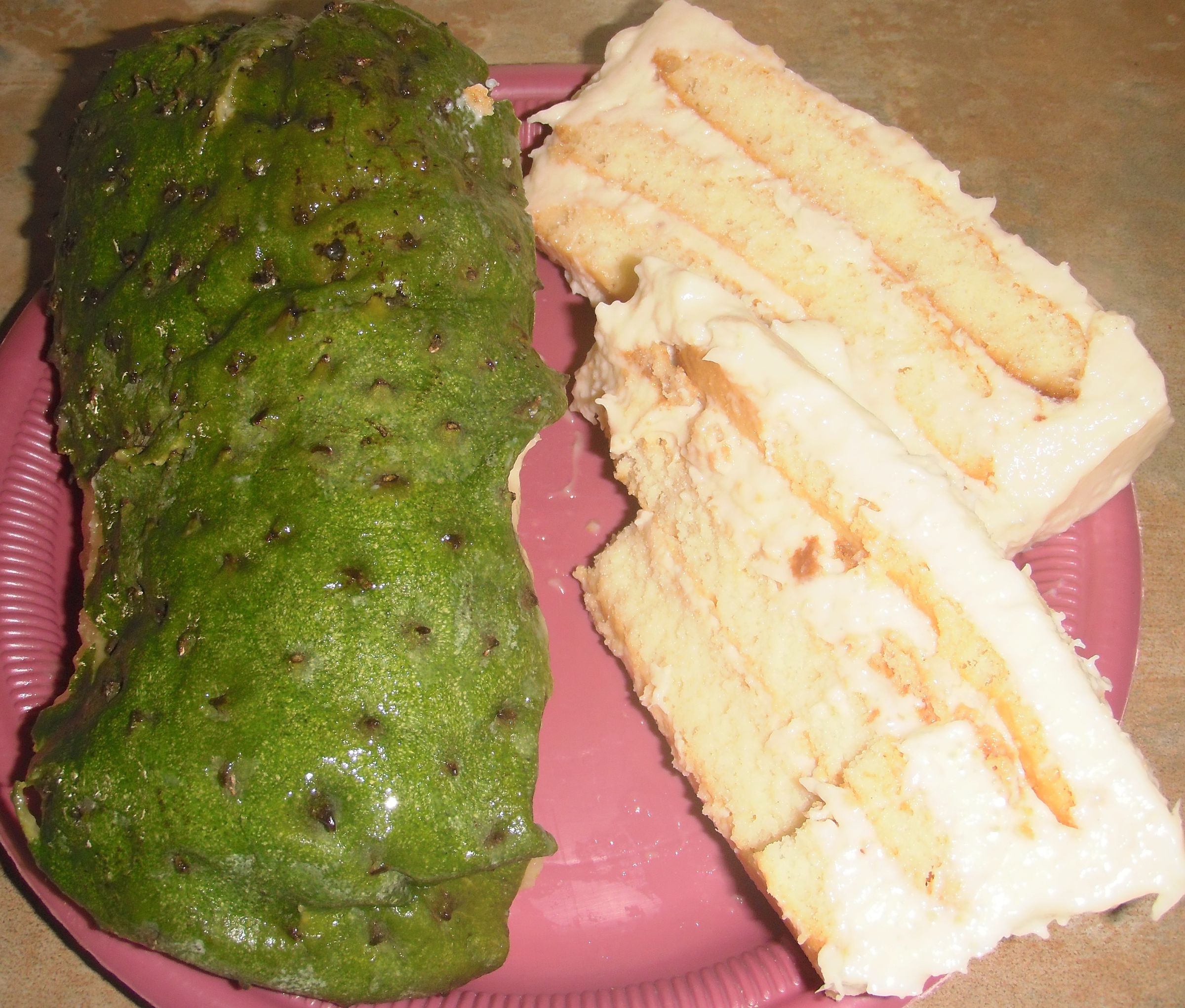 Soursop Cake - Torta De Guanabana