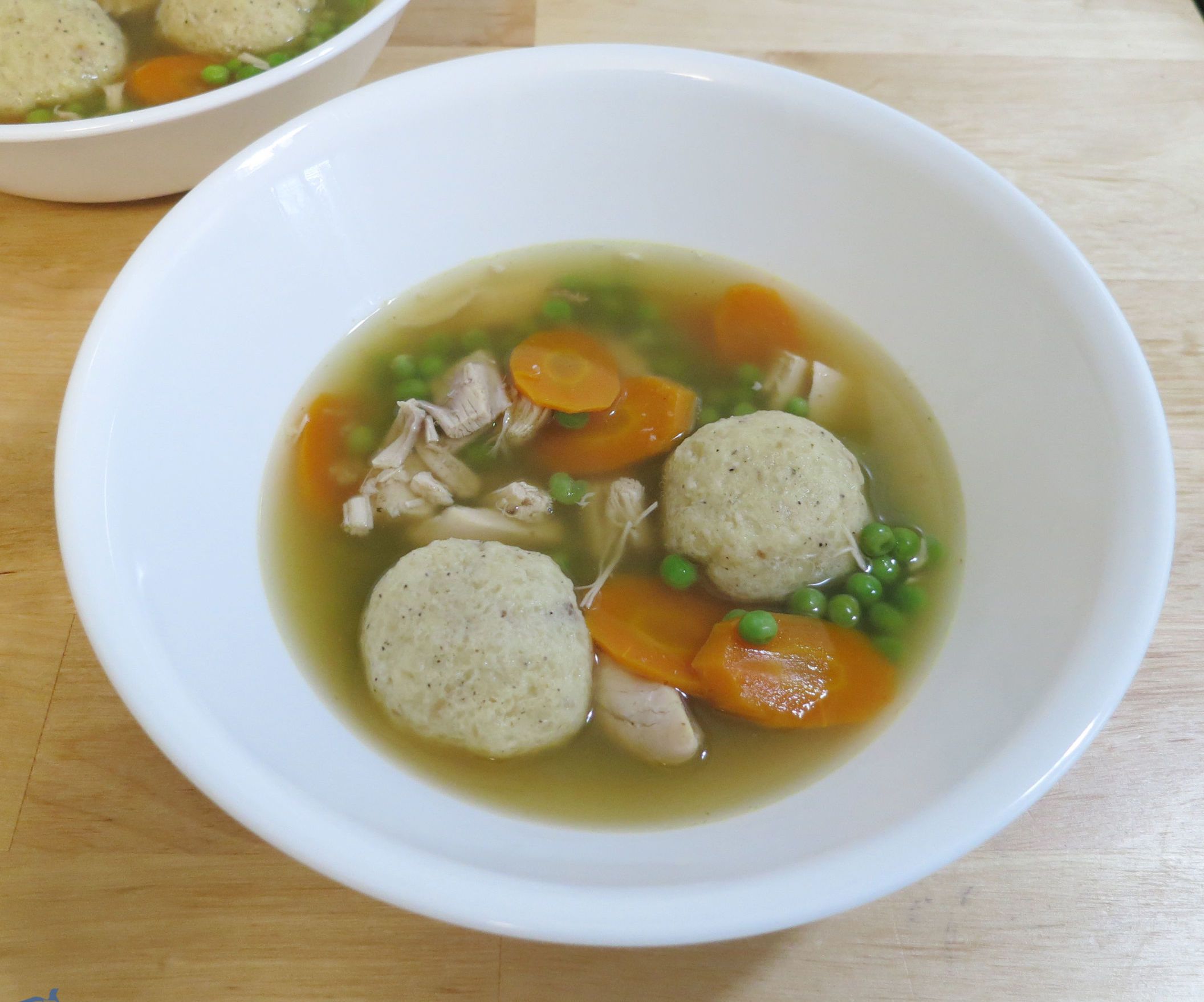 Matzo Ball Soup - Gluten Free!