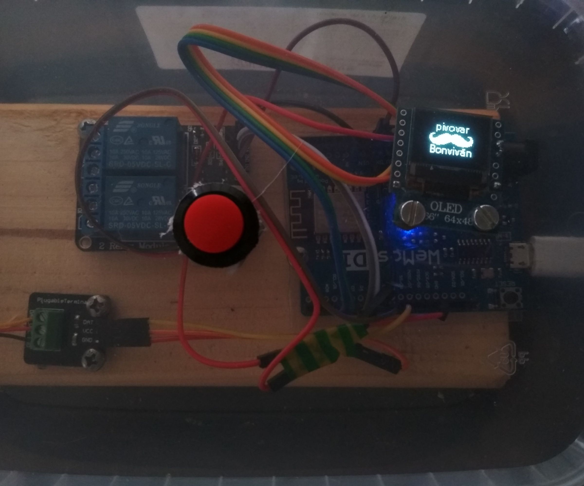 Automatické Ovládání Varny Pomocí WEMOS D1 (mini) / Blynk App